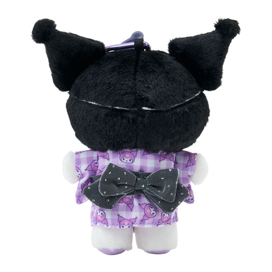 SANRIO | Kuromi Mascot Holder Bag Charm Keychain 120×70×150mm (Summer Sparkle Festival)