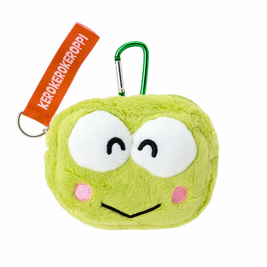 SANRIO | Keroppi Mini Accessory Case With Carabiner 110x50x90mm (Everyday Use Keroppi)