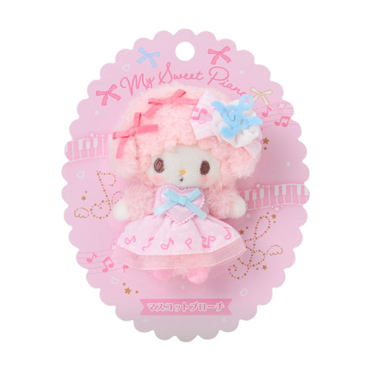 SANRIO | My Sweet Piano  Mascot Brooch 75×40×90mm (Dress-Up Piano Recital)