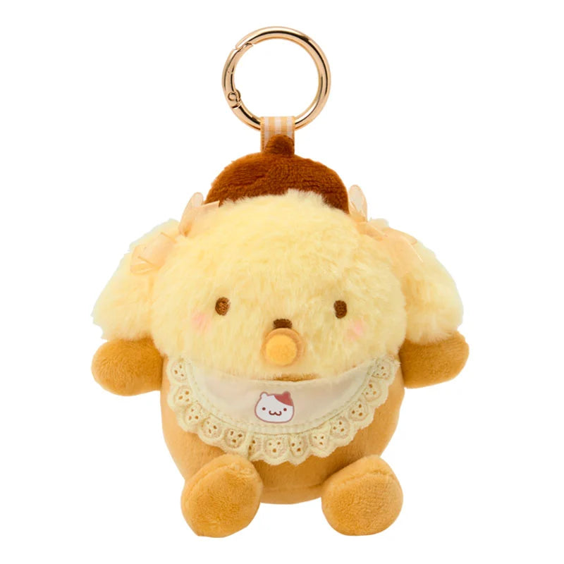 SANRIO | Pompompurin Pom Pom Purin Mascot Holder Bag Charm 90x60x95mm (Baby Ribbon Fluffy)
