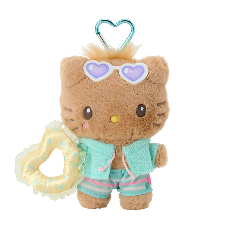 SANRIO | Dear Daniel Mascot Holder 80×30×15mm (Sparkling Summer Pool Tan Sunburned)
