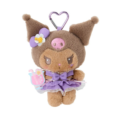 SANRIO | Kuromi Mascot Holder 80×30×15mm (Sparkling Summer Pool Tan Sunburned)