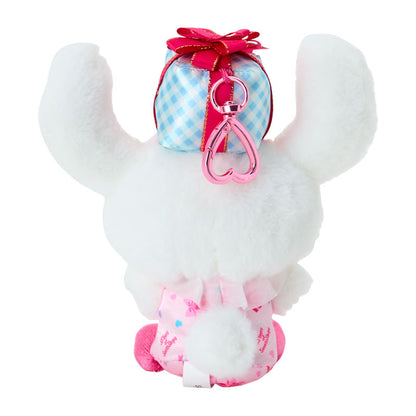 SANRIO | Cinnamoroll Mascot Holder Bag Charm Keychain 100x80x140mm Approx. (Wrapping Paper)
