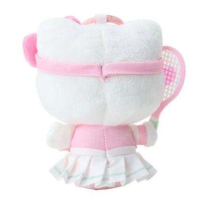 SANRIO | Hello Kitty Mascot Holder Bag Charm Keychain 115x60x140mm (Sanrio Girls's Tennis Club)