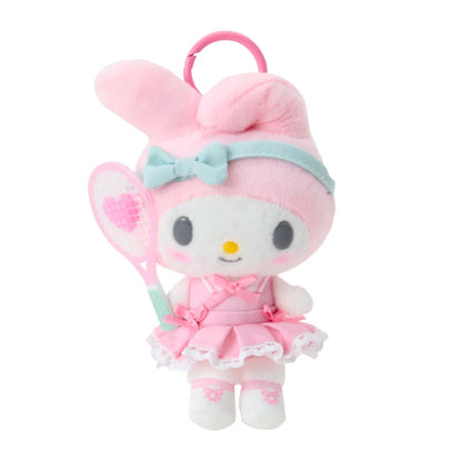 SANRIO | My Melody Mascot Holder Bag Charm Keychain 115x60x140mm (Sanrio Girls's Tennis Club)