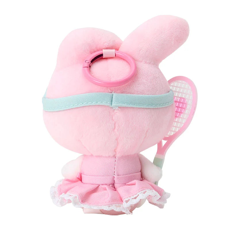 SANRIO | My Melody Mascot Holder Bag Charm Keychain 115x60x140mm (Sanrio Girls's Tennis Club)
