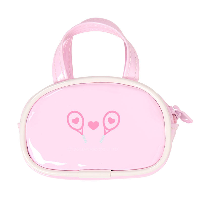 SANRIO | My Sweet Piano Mini Boston-Style Pouch Bag Charm 90x35x100mm (Sanrio Girls's Tennis Club)