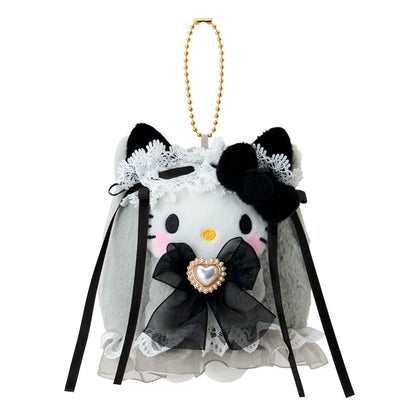 SANRIO | Hello Kitty Mascot Holder Bag Charm Keychain 120x90x120mm (Lolita Ghost)