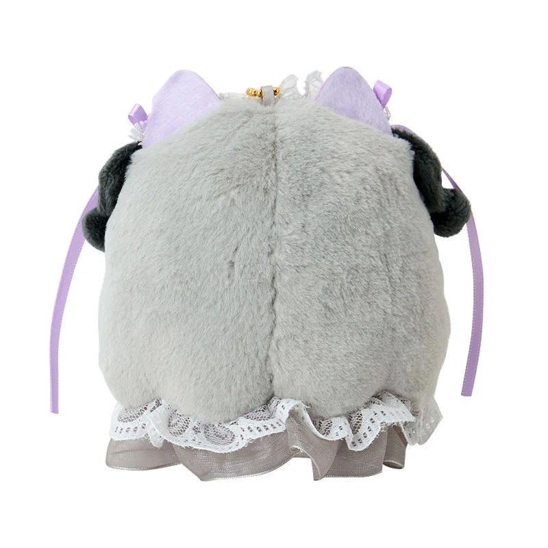 SANRIO | Kuromi Mascot Holder Bag Charm Keychain 120x90x120mm (Lolita Ghost)