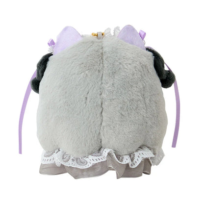 SANRIO | Kuromi Mascot Holder Bag Charm Keychain 120x90x120mm (Lolita Ghost)