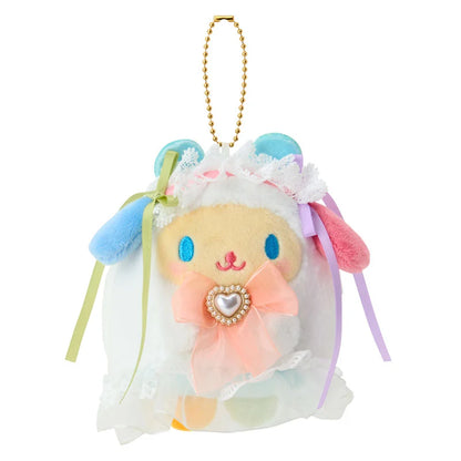 SANRIO | Usahana Mascot Holder Bag Charm Keychain 120x90x120mm (Lolita Ghost)