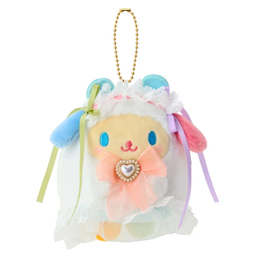 SANRIO | Usahana Mascot Holder Bag Charm Keychain 120x90x120mm (Lolita Ghost)