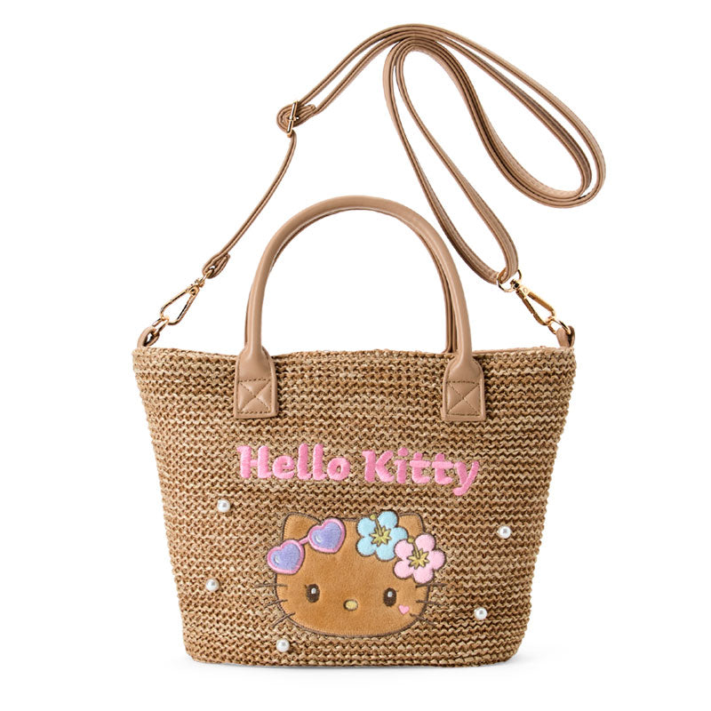 SANRIO | Shoulder Bag 2-Way 250×90×200mm (Sparkling Summer Pool Tan Sunburned)