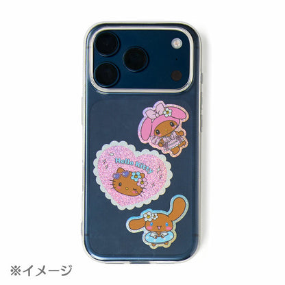 SANRIO | Sticker Set 105×3×130mm (Sparkling Summer Pool Tan Sunburned)