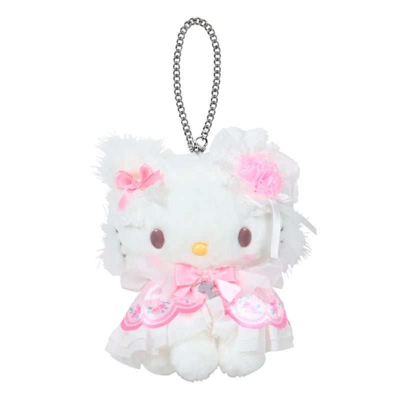 SANRIO | Charmmy Kitty Frills Lace Dress Mascot Holder Bag Charm Keychain 80×30×15mm (Fairy Tale Party)