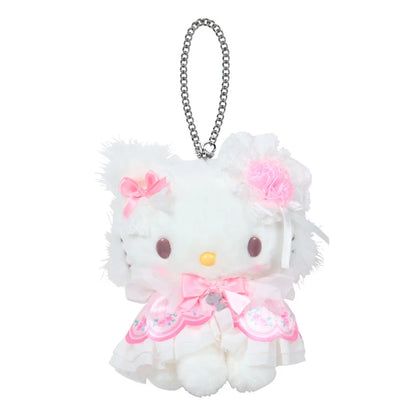 SANRIO | Charmmy Kitty Frills Lace Dress Mascot Holder Bag Charm Keychain 80×30×15mm (Fairy Tale Party)