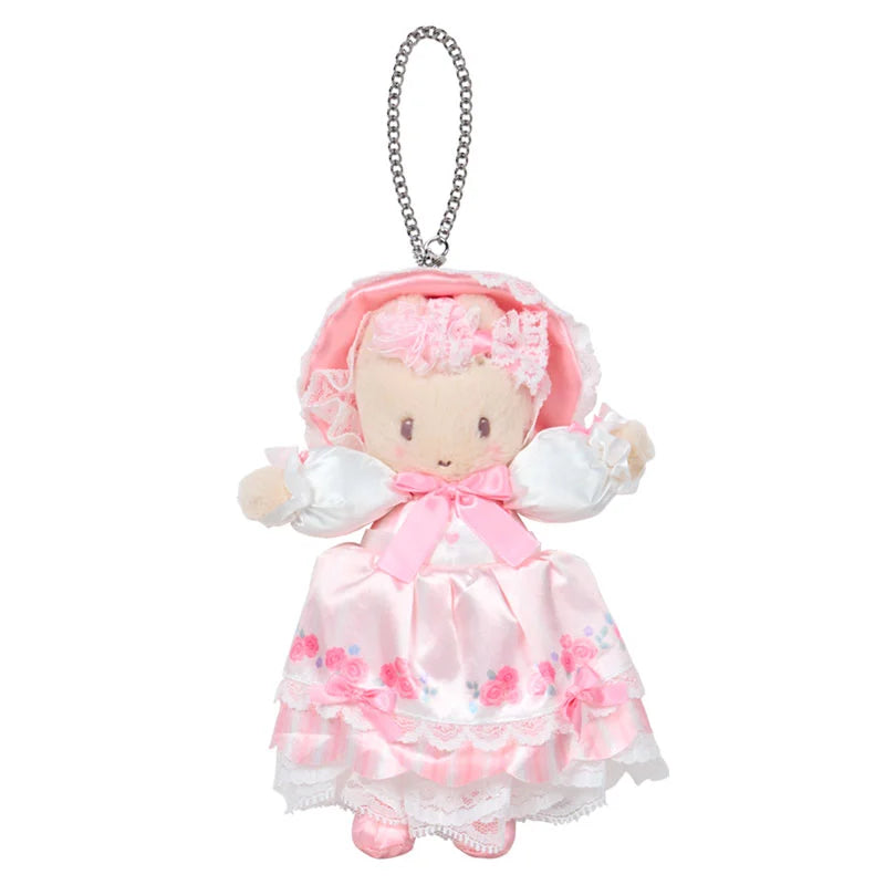 SANRIO | Marron Cream Frills Lace Dress Mascot Holder Bag Charm Keychain 80×30×15mm (Fairy Tale Party)