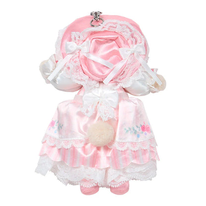 SANRIO | Marron Cream Frills Lace Dress Mascot Holder Bag Charm Keychain 80×30×15mm (Fairy Tale Party)