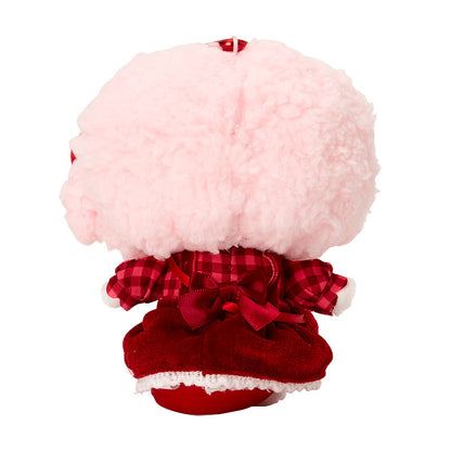 SANRIO | My Sweet Piano Mascot Holder Bag Charm Keychain 110×90×145mm (Autumn Apple Gingham Red)