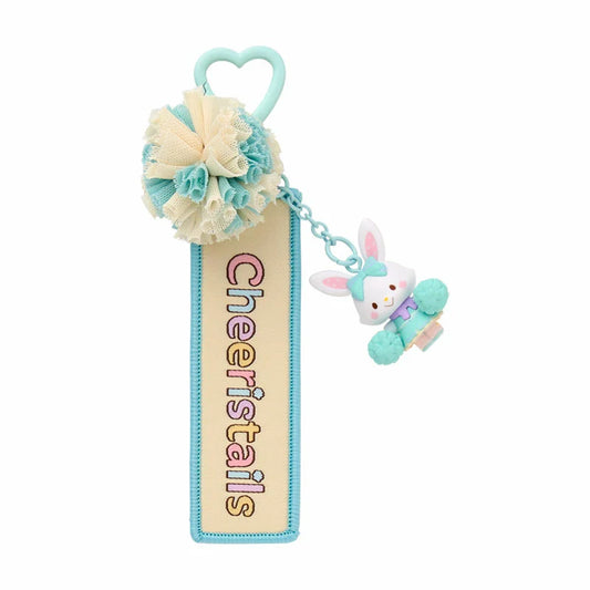 SANRIO | Wish Me Mell Figure Mascot Keychain & Logo Tag 125X72X28mm (Cheering Everyone On! Cheer Tales)