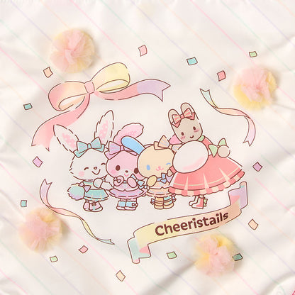 SANRIO | Tote Bag 330x10x350mm (Cheering Everyone On! Cheer Tales Frill)