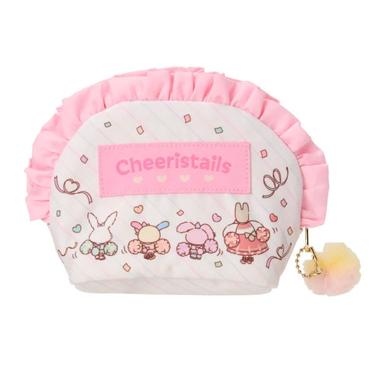 SANRIO | Cosmetic Pouch 140×70×100mm (Cheering Everyone On! Cheer Tales Frill)