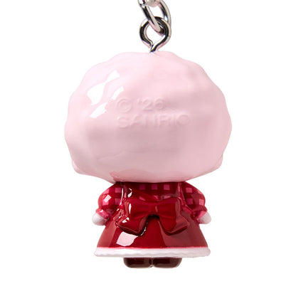 SANRIO | My Sweet Piano Phone Strap Mascot Bag Charm 25×20×35mm (Autumn Apple Gingham Red)