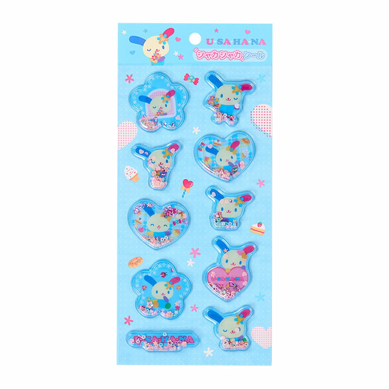 SANRIO | Usahana Shake Shake Stickers 100x6x210mm