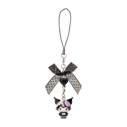 SANRIO | Kuromi Strap Gothic 55×20×80mm (All Black Kuromi Mode)