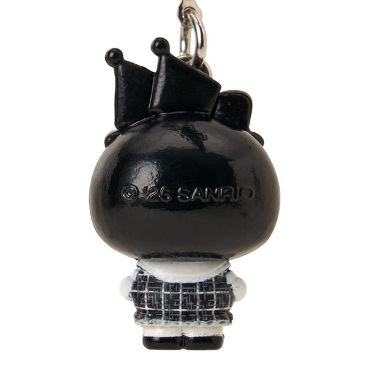 SANRIO | Kuromi Strap Girly 55×20×80mm (All Black Kuromi Mode)