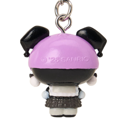 SANRIO | Kuromi Strap Casual 55×20×80mm (All Black Kuromi Mode)